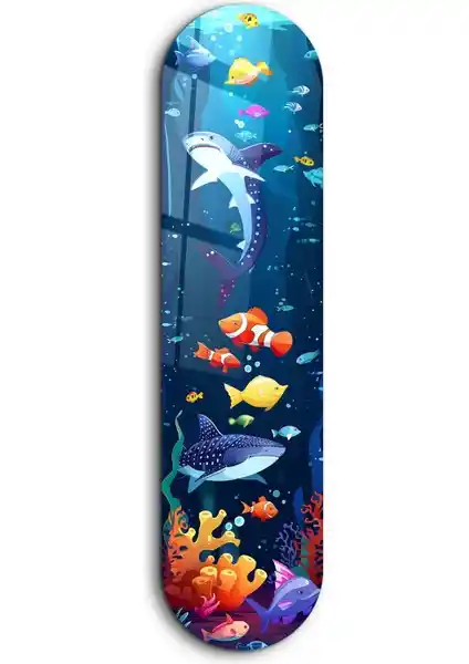 Supracolors Sweet Shark 1 ile Modern ve Canlı Duvar Dekorasyonu Yaratın