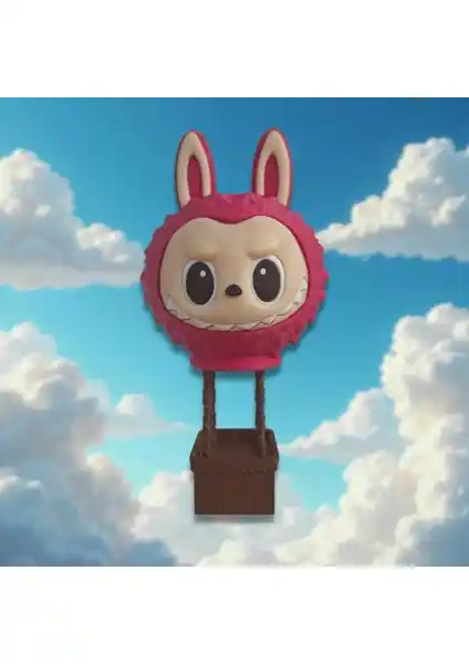 Teber Kalıp 3D Baskı Sıcak Hava Balonu Dekoratif Obje - Dayanıklı ve Estetik Tasarım