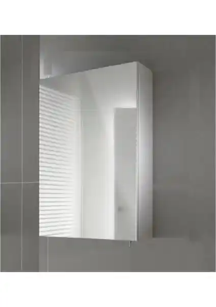 Tek Kapaklı Aynalı Banyo Dolabı: Modern ve Fonksiyonel Tasarım Çözümü