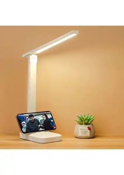 Telvesse Şarjlı Masa Lambası Modern Tasarım ve Çok Fonksiyonlu Kullanım İmkanı Sunar