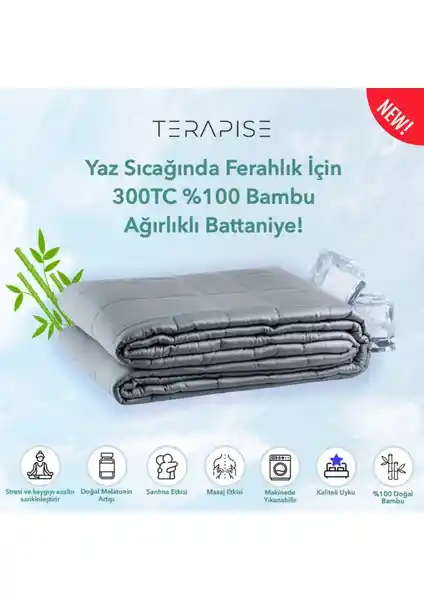 Terapise % 100 Bambu Ağırlıklı Yorgan: Doğal ve Konforlu Uyku Deneyimi