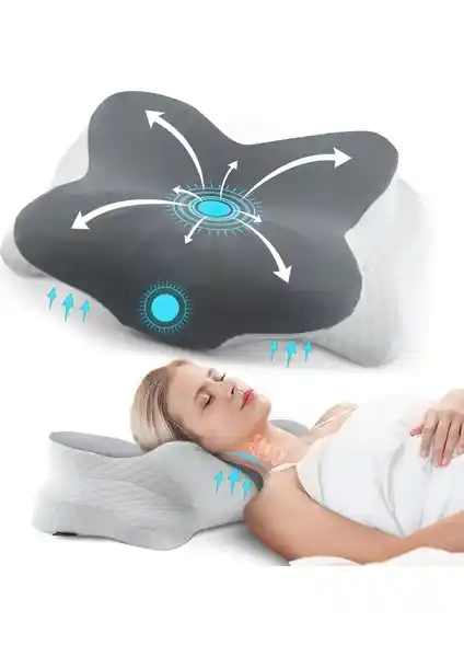 Terapise Boyun Destekli Ortopedik Visco Yastık: Ergonomik Tasarım ve Sağlıklı Uyku İçin Uygun Seçim