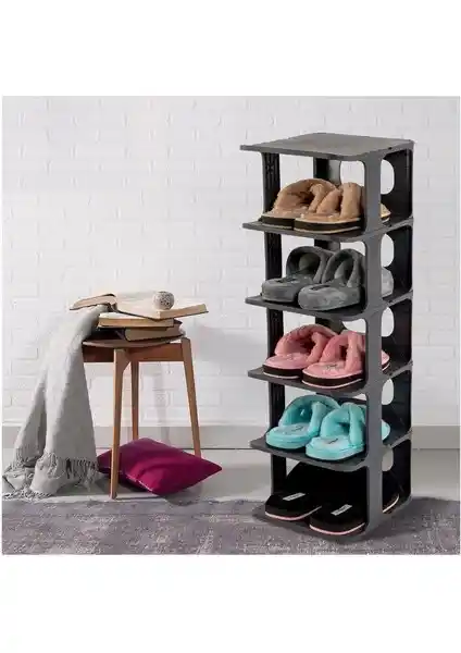 Trend Maison Antrasit Lüks Ayakkabılık Modern Tasarım ve Pratik Kullanım İmkanıyla