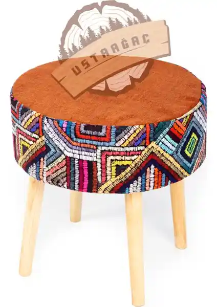 Usta Ağaç Puf Koltuk Tabure: Dayanıklı ve Şık Çok Amaçlı Mobilya Çözümü