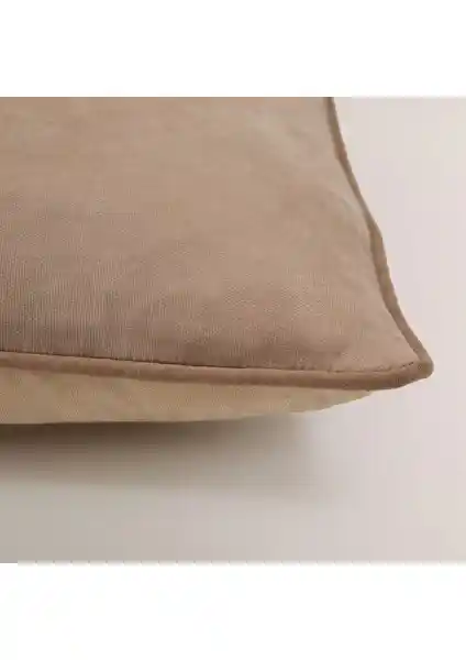 Vanilla Home Efe Renkli Biye Detaylı Kırlent Kılıfı Yüksek Kalite ve Şık Tasarım