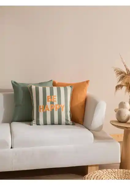 Vanilla Home Joyleaf 3'lü Kırlent Kılıf Seti Modern ve Şık Ev Dekorasyonu İçin