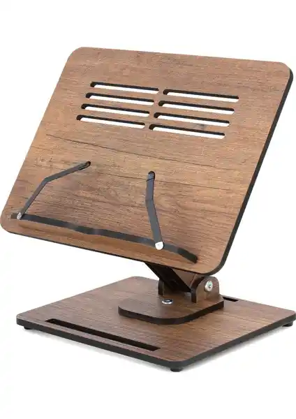 Vigo Ahşap Kitap Okuma Standı: Ergonomik ve Çok Yönlü Kullanım İçin Tasarlanmış Ürün