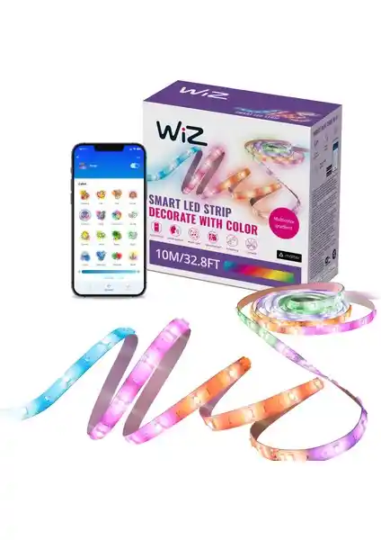 Wiz RGBIC 10 Metre Akıllı LED Şerit ile Modern ve Kişiselleştirilebilir Aydınlatma Çözümü