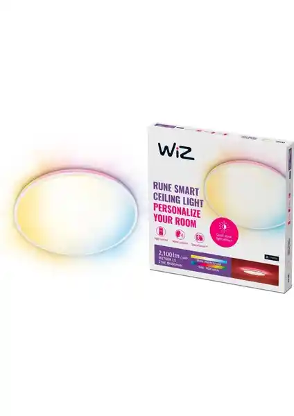 Wiz Rune 21W RGB Beyaz Akıllı Tavan Lambası: Modern ve Çok Fonksiyonlu Aydınlatma Çözümü