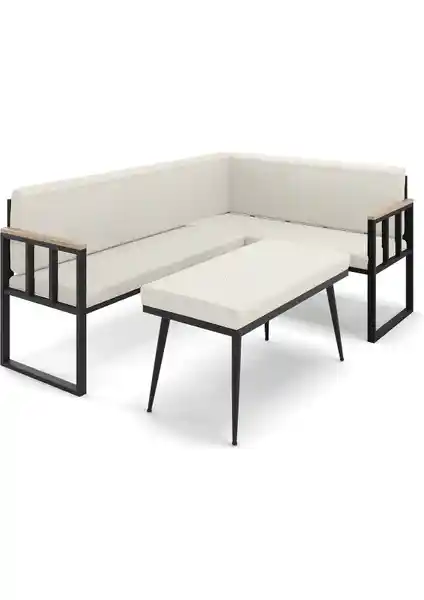 Wood House Poli Köşe Takımı: Modern Tasarım ve Dayanıklılığıyla Evlerinize Şıklık Katıyor