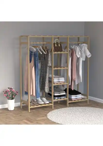 Y&D Home Ahşap Gardrop Modern ve Minimalist Tasarımıyla Şıklık Sunar