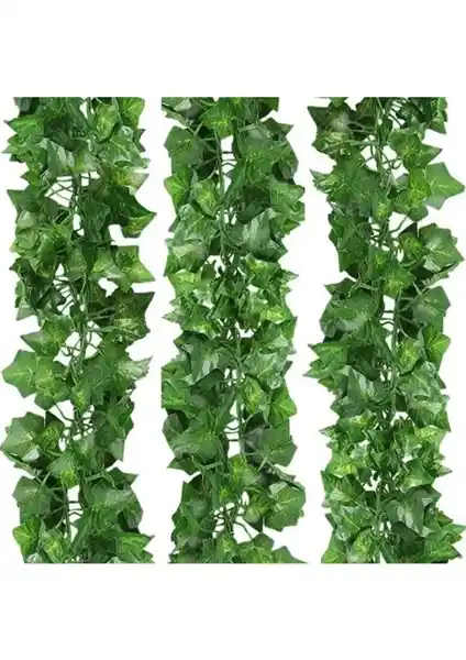 Yasima Üçgen Hadera Yapraklı Yapay Sarmaşık ile Dekorasyonda Doğal Atmosfer Yaratma