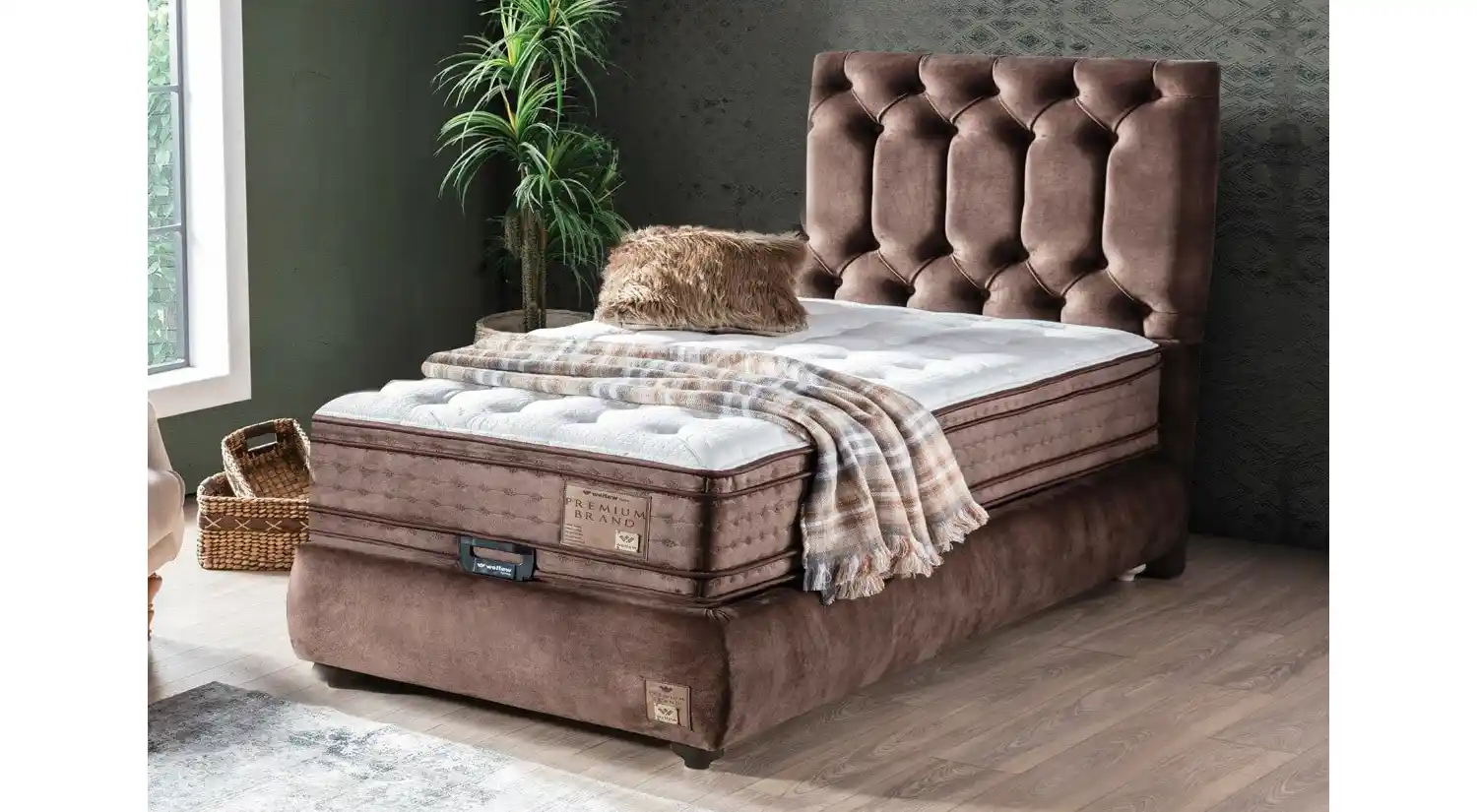 Yatak Odası Dekorasyonunda Baza Başlık Örtüsü Seçenekleri ve Trendler