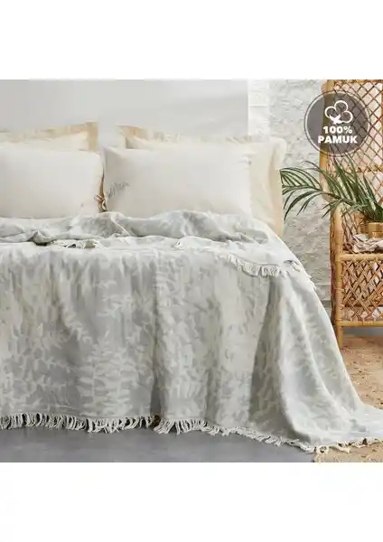 Yataş Bedding Lorena Çift Kişilik Müslin Pike Takımı Konfor ve Şıklık Sunar