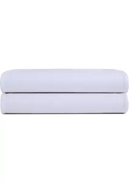 Yatsan Uykucu Elastik Lastikli Çarşaf Seti Beyaz Modern ve Dayanıklı Tasarım