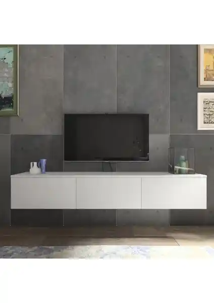 Yeti Mobilya Panti 180 TV Sehpası: Modern ve Kullanışlı Tasarımıyla Ev Dekorasyonunu Tamamlar