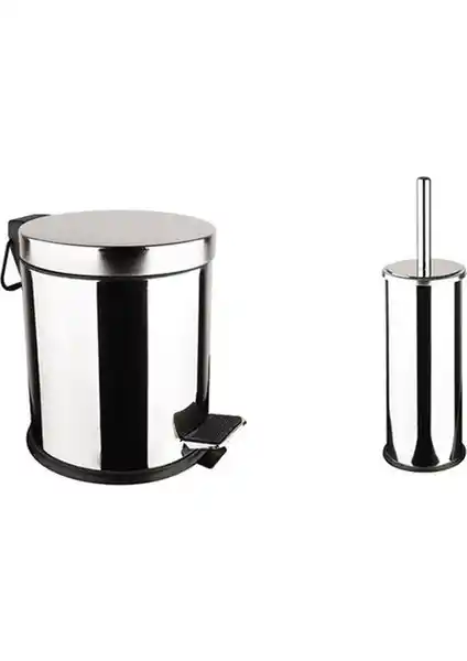 Ytk Çöp Kovası ve Klozet Fırçası Seti: Estetik ve Fonksiyonellik Bir Arada