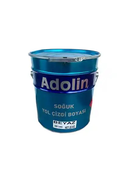 Adolin Soğuk Yol Çizgi Boyası 20 kg - Yüksek Performanslı ve Dayanıklı Yol İşaretleme Çözümü
