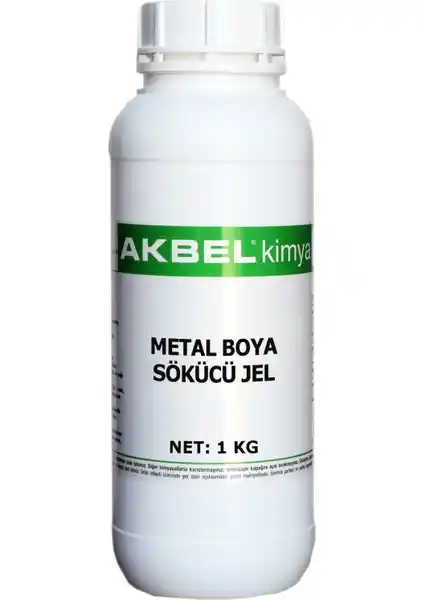 Akbel Metal Boya Sökücü Jel 1 Kg: Güçlü ve Etkili Metal Boya Çıkarma Çözümü