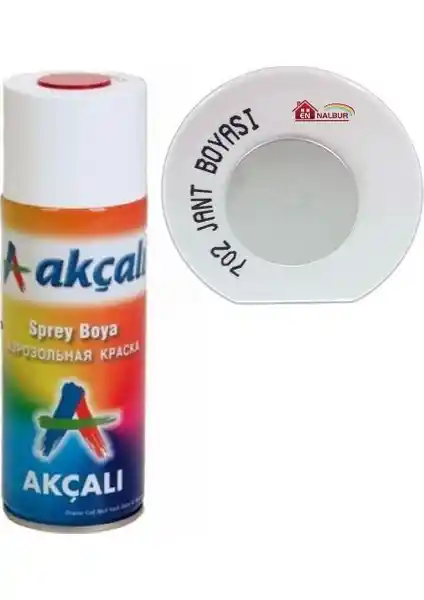 Akçalı Sprey Boya 400 Ml 702 Otomotiv ve Yüzeyler İçin Dayanıklı ve Parlak Kaplama