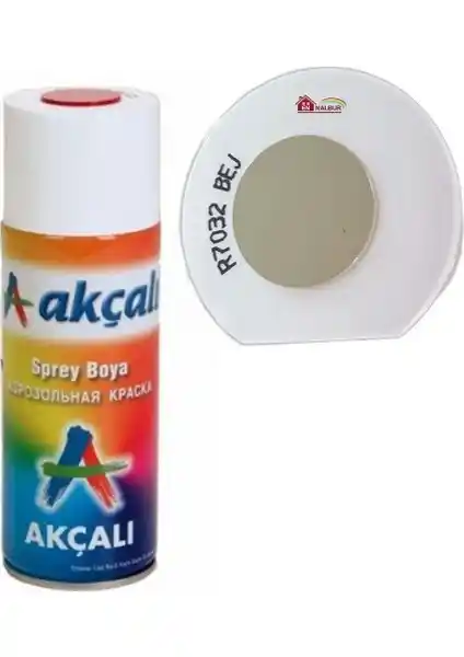 Akçalı Sprey Boya 400 ml Bej - Dayanıklı ve Estetik Yüzey Kaplama Çözümü
