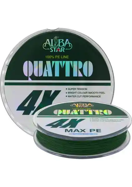 AlbaStar Quattro 4x Ip ve Okuma Ft-X4 Braided Line Karşılaştırması
