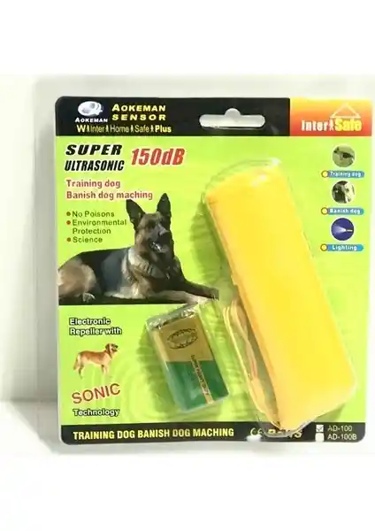 Aokeman Ad-100 Köpek Kovucu Ultrasonik Cihaz Güvenli ve Etkili Koruma Çözümü
