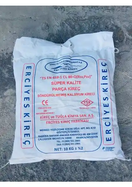 Arısu Erciyes Sönme<miş> Kireç Endüstriyel Uygulamalarda Güvenilir ve Çevre Dostu Çözüm