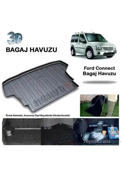 Autoarti Ford Connect Bagaj Havuzu: Dayanıklı ve Pratik Araç Koruma Çözümü