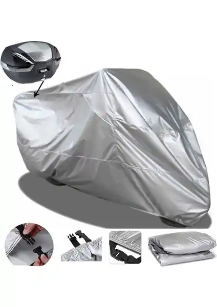 Autoen Arora Ar 50 Cappuccino Motosiklet Brandası Dış Etkenlere Güçlü Koruma Sağlar