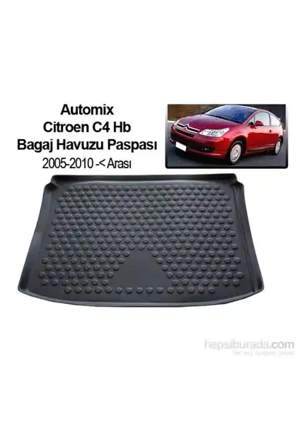 Automix Citroen C4 HB Bagaj Havuzu İncelemesi 2005-2010 Model Uyumlu ve Dayanıklı