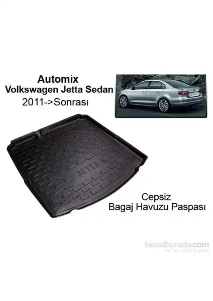 Automix Wv Jetta Çepsiz Bagaj Havuzu: Dayanıklı ve Tam Uyum Sağlayan Koruma Çözümü