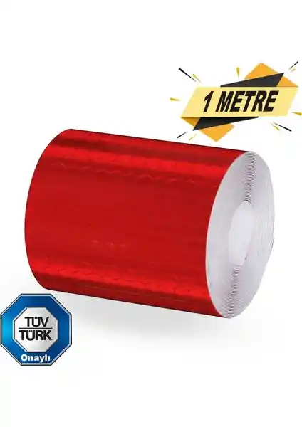 Badem10 Reflektörlü Fosforlu Şerit Bant ile Güvenliği Artıran Çözüm