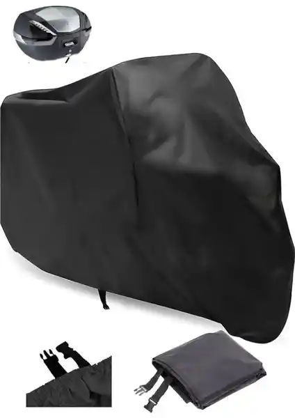 Bajaj Dominar 400 Siyah Arka Çanta Uyumlu Motosiklet Brandası Detaylı İnceleme