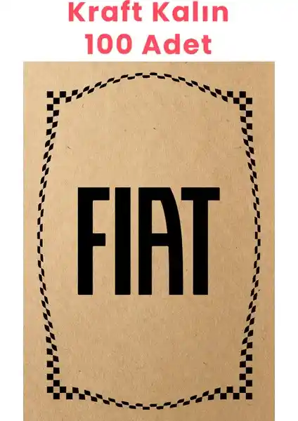 Balkan Kraft 120GR Fiat Oto Paspas Kağıdı: Dayanıklı ve Ekonomik Araç İç Temizliği Çözümü