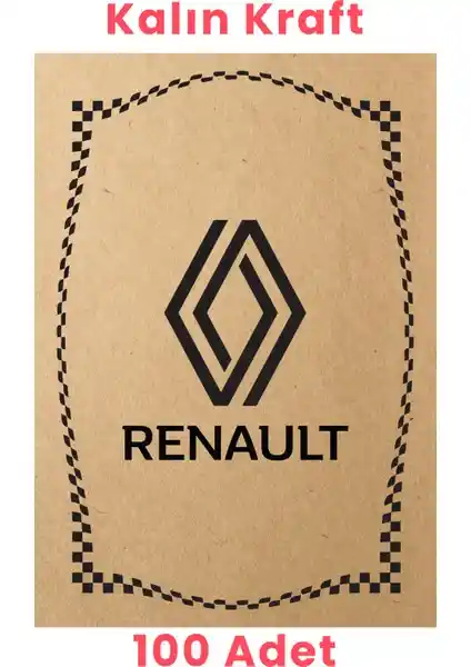 Balkan Kraft 120GR Renault Oto Paspas Kağıdı: Dayanıklı ve Estetik Araç İçin Uygun Çözüm