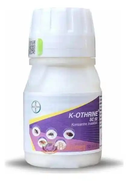 Bayer K-Othrine Sc 50 50 ml Genel Haşere İlacı Kapalı Mekanlar İçin Güçlü Çözüm