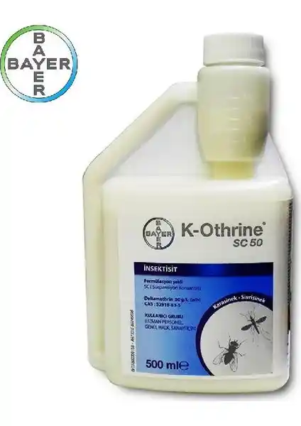 Bayer K-Othrine SC 50: Güçlü ve Uzun Süreli Haşere Kontrolü Çözümü