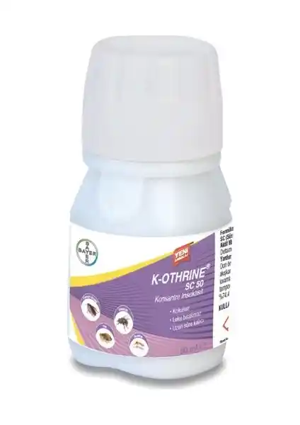 Bayer K-Othrine SC 50 Kokusuz ve Güçlü Haşere Kontrol Ürünü Özellikleri ve Kullanım Alanları