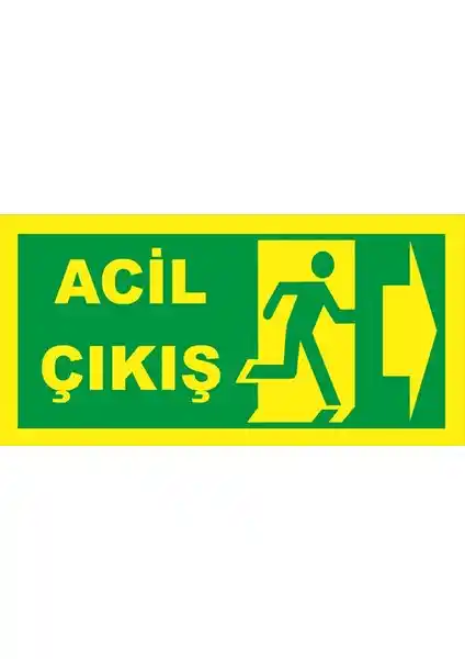 Baysan Fosforlu Fotolümen Levha Güvenlik ve Yönlendirme İçin Dayanıklı Çözüm