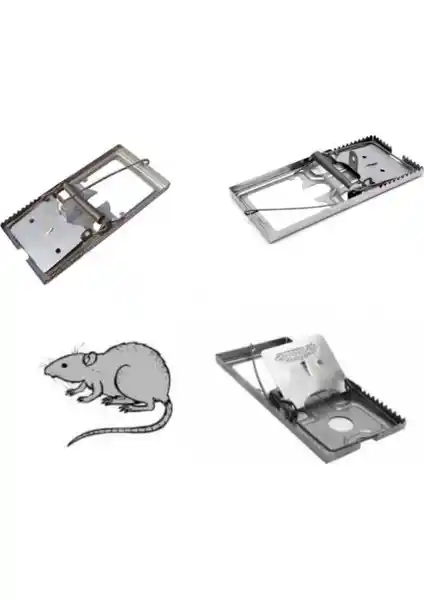 Beşel Metal Güçlü Fare Kapanı: Dayanıklı ve Güvenilir Fare Kontrol Çözümü