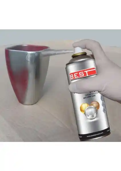 Best 400 ml Krom Efekt Sprey Boya: Yüksek Parlaklık ve Dekoratif Görünüm Sağlar