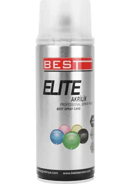 Best Elite Açık Kahve Boya 8003 400 ml Metal ve Yüzeyler İçin Dayanıklı ve Estetik Boya