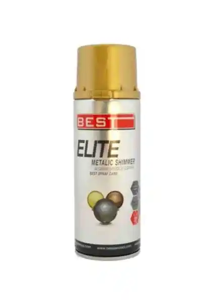 Best Elite Gold Altın Efekt Sprey Boya 400 ml - Dayanıklı ve Parlak Metalik Sonuçlar