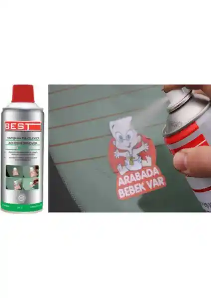 Best Elite Sticker Folyo Yapışkan Temizleyici Sprey 400ml: Etkili ve Pratik Yüzey Temizleme Çözümü