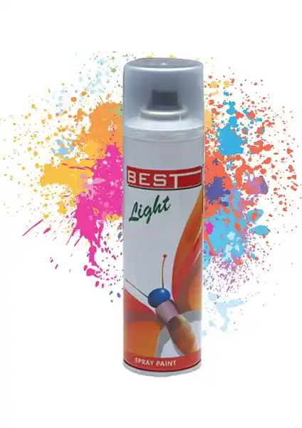 Best Light Sprey Boya 250 ml Siyah - Yüksek Kapatıcılık ve Hızlı Kuruma Özelliği