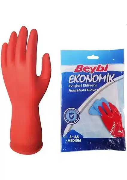 Beybi Ekonomik Bulaşık 10-10.5 Eldivenleri: Hafif İşler İçin Konfor ve Verimlilik