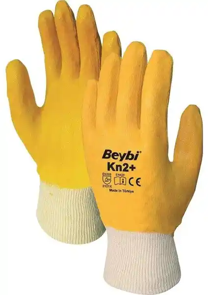 Beybi KN2 Plus Nitril İşçi Montaj Eldiveni Güvenlik ve Konfor Sunar