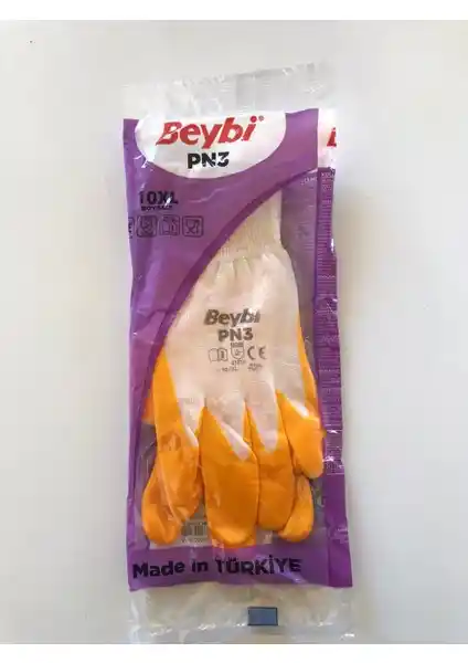 Beybi PN3 İş Eldiveni: Güvenlik ve Konfor Bir Arada Profesyonel Kullanım İçin