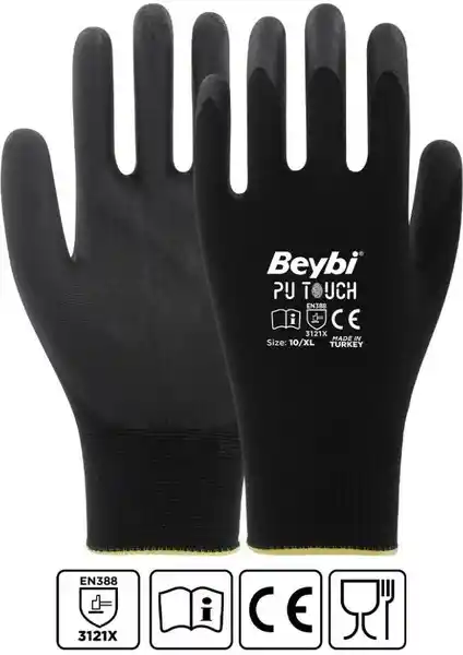 Beybi Pu Touch Hassas Montaj İş Eldiveni: Dayanıklı ve Çok Yönlü Koruma Çözümleri